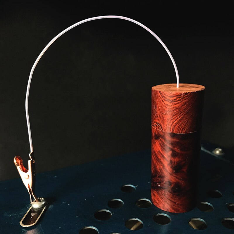 Hifi Audio Kabel Ground Loop Noise Isolator Gnd Zwart Gat Elimineren Statische Elektriciteit Power Purifier Elektronische: Clip plug rose wood / copper