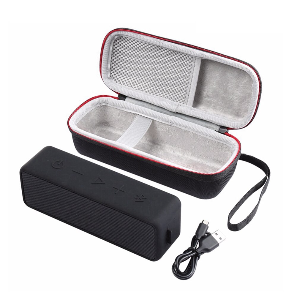 Draagbare Schokbestendig Carrying Opbergdoos Bag Pouch voor ANKER SoundCore 2 Bluetooth Speaker Soundbox EVA Beschermhoes Cover