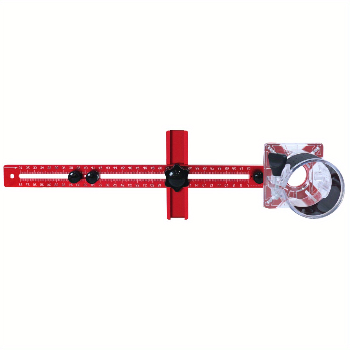 Router Circle Cutting Jig,4 in 1 Router Milling Groove Bracket-Cabinet Jig, Automatic Center Punch-Router Milling Groove Bracket