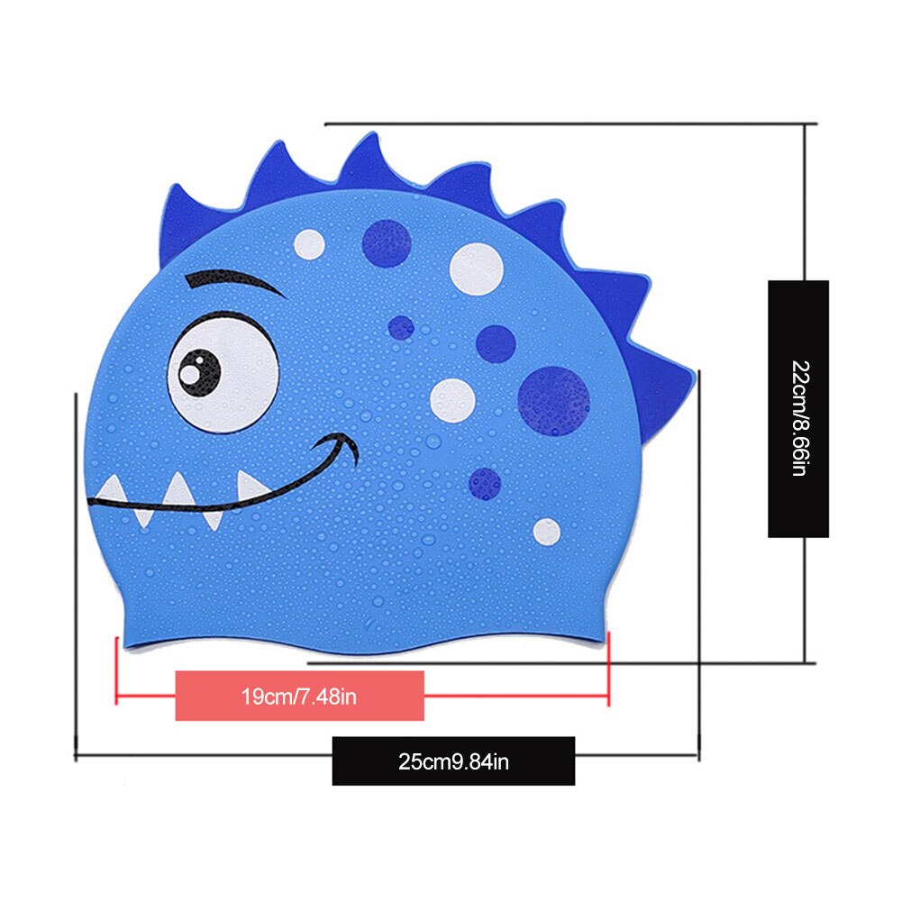 Interessante Siliconen Badmuts Voor Jongens En Meisjes Kinderen Badmuts Waterdichte Badmuts