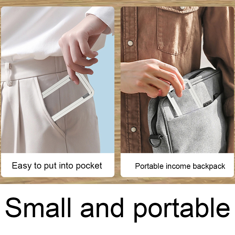 Universal Phone Support Folding Mobile Phone Holder Bracket Foldable Cell Phone Stand Adjustable for iPhone 15 14 Pro Max Xiaomi
