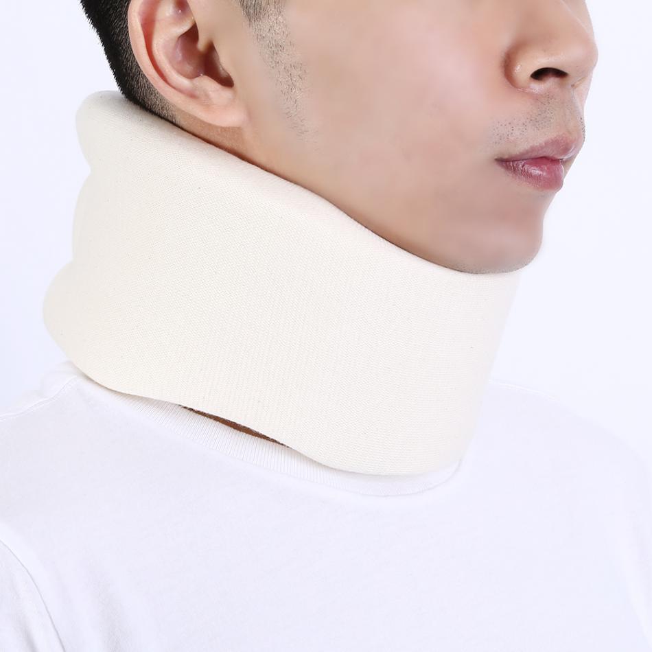 Vendaje de espuma suave ajustable para cuello, soporte para cuello Cervical, vertebral, dislocación, alivio del dolor, primeros auxilios, cuidado del cuello