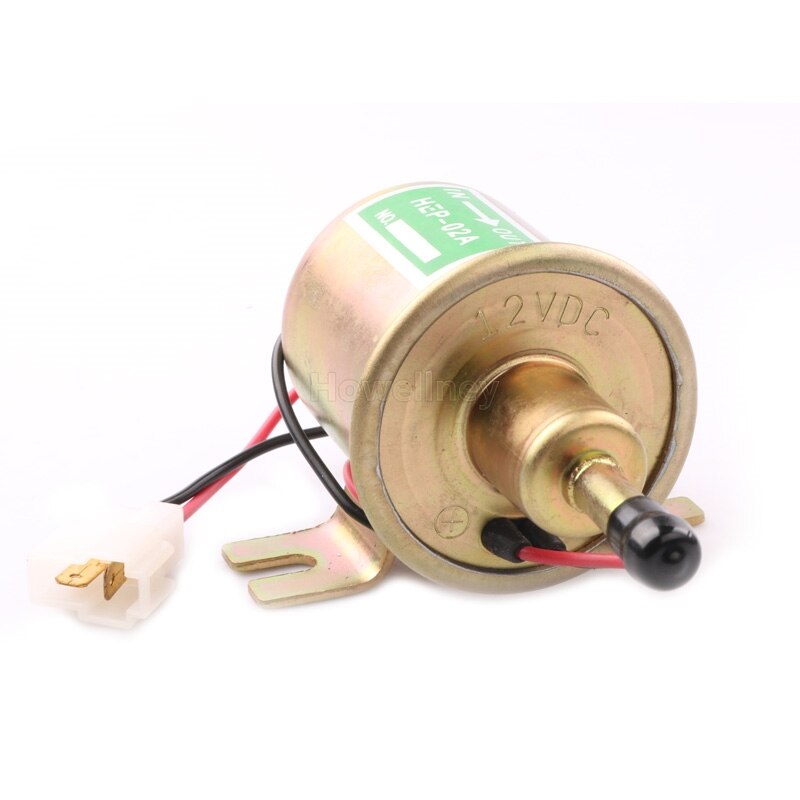 3 kleuren Universele 12V 24V Elektrische Brandstofpomp Lage Druk Bout Bevestigingsdraad Gasonline Diesel Benzine HEP-02A Voor auto Carburateur Motor ATV kopen vanaf een prijs van 14