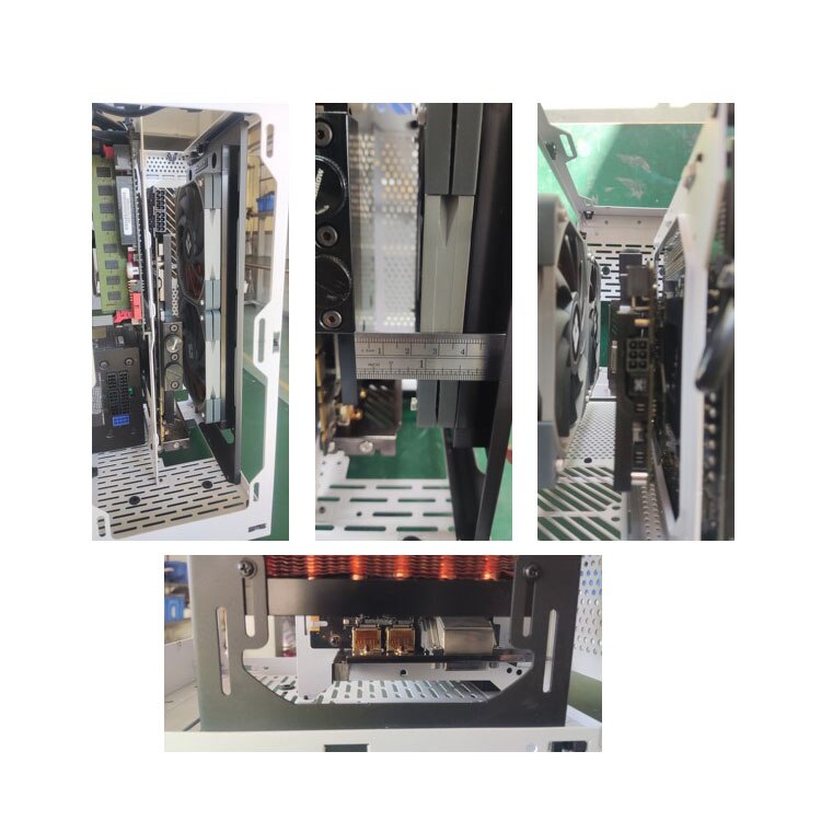 IceManCooler SSUPD Meshlicious Computer Case Mount Double 240MM Or 280MM Radiator Bracket ,Second Heat Sink Holder