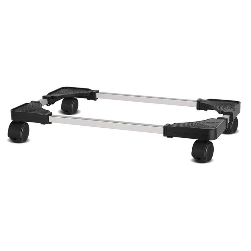 Mobile CPU Computer Tower Desktop Bracket Cooling Base Pulley Chassis Bracket Adjustable Shelf