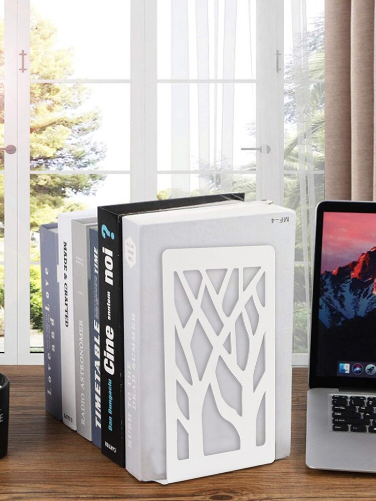 Book Ends Tree Shaped Non-Skip Metal Book Shelf for Office Home Book Ends Tree Shaped Non-Skip Metal Book Shelf for Office Home