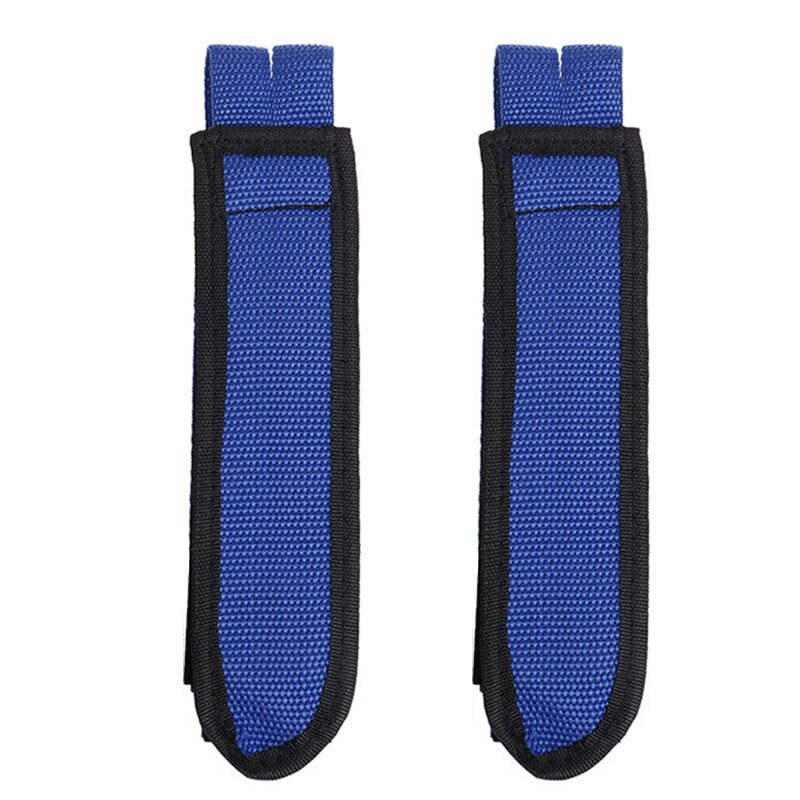 1 Pair Bicycle Pedal Foot Straps Anti-slip Fixed Toe Clip Belts Bike Cycling Pedal Binding Bands Riding Accessories 4 Colors: Blue