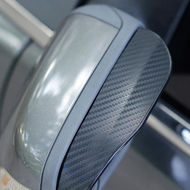 2Pcs PVC Car Rear View Mirror Sticker Rain Eyebrow Auto Side Mirror Rain Board Shield Sunshade Snow Guard Protector Cover