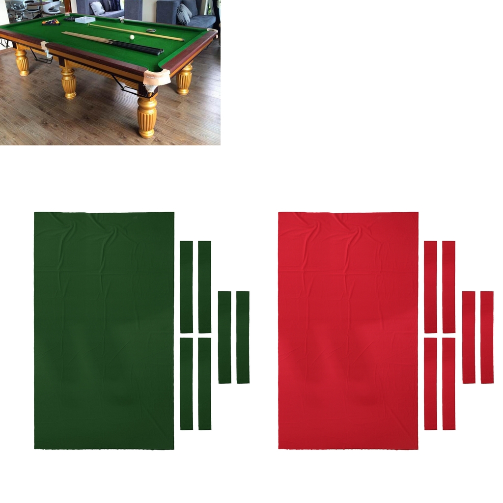 Billiards Cloth - Heavy Duty 9 Foot Pool Snooker Table Felt Accessories - Strong