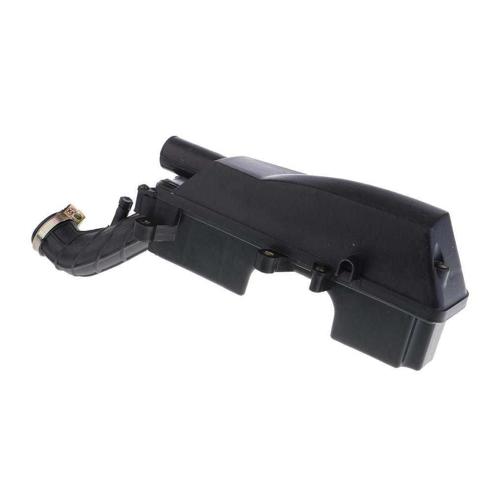 Plastic Air Filter Box Assembly for GY6 50cc 80cc Moped Scooter Motorcycle Complete Air Box with Filter Easy to install