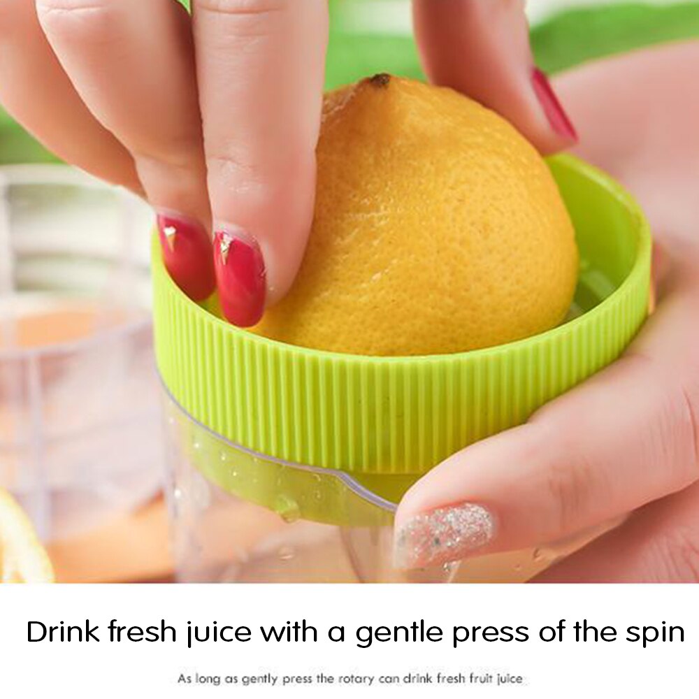 125 ml personal practical manual mini juicer portable home small juicer lemon squeezer Breakfast kitchen gadgets Random colors