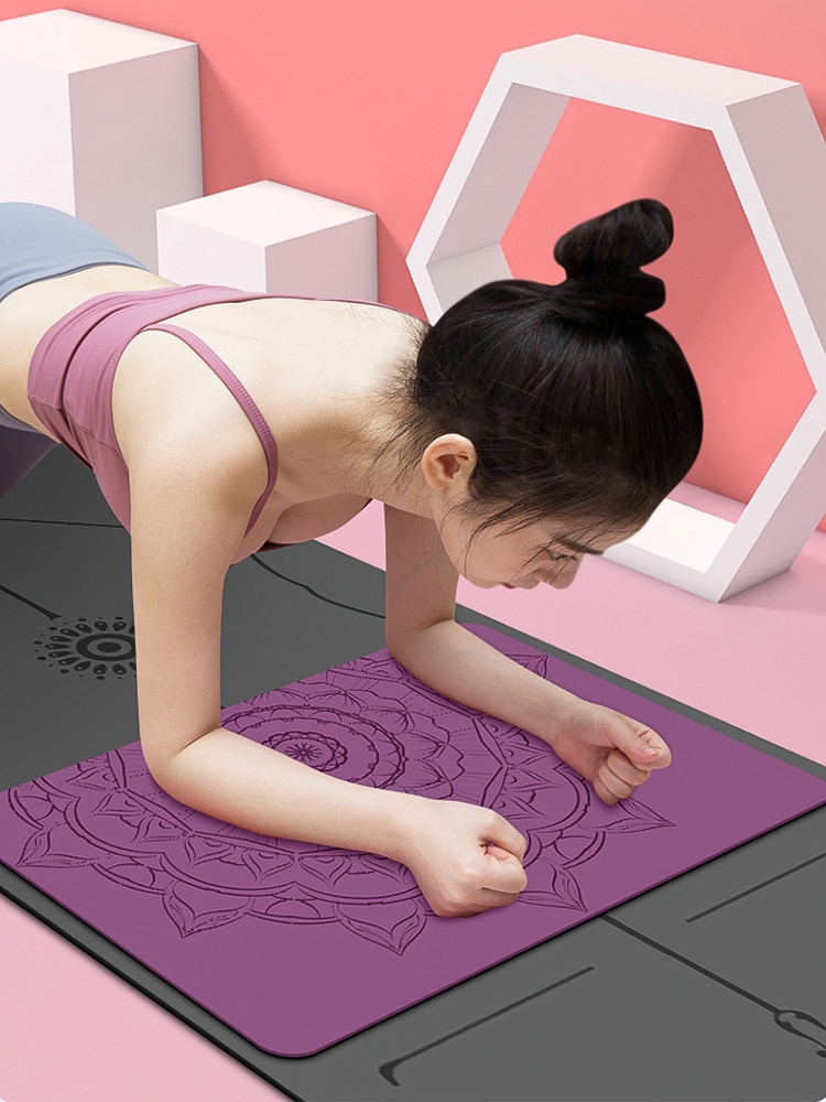 Non Slip Yoga Mat Non-slip Eco-friendly Workout Exercise Mat Mini Meditation Inverted Mat Plank Support Knee Pads