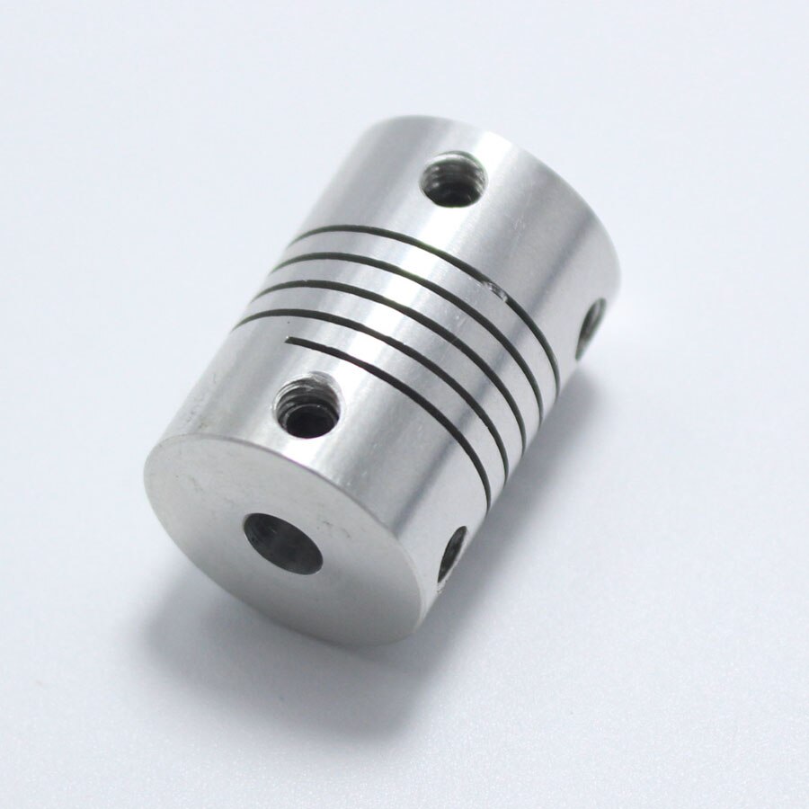 3 stk 4*8mm cnc motor kæbeaksel kobling 4mm to 8mm fleksibel kobling  od 18 x 25mm