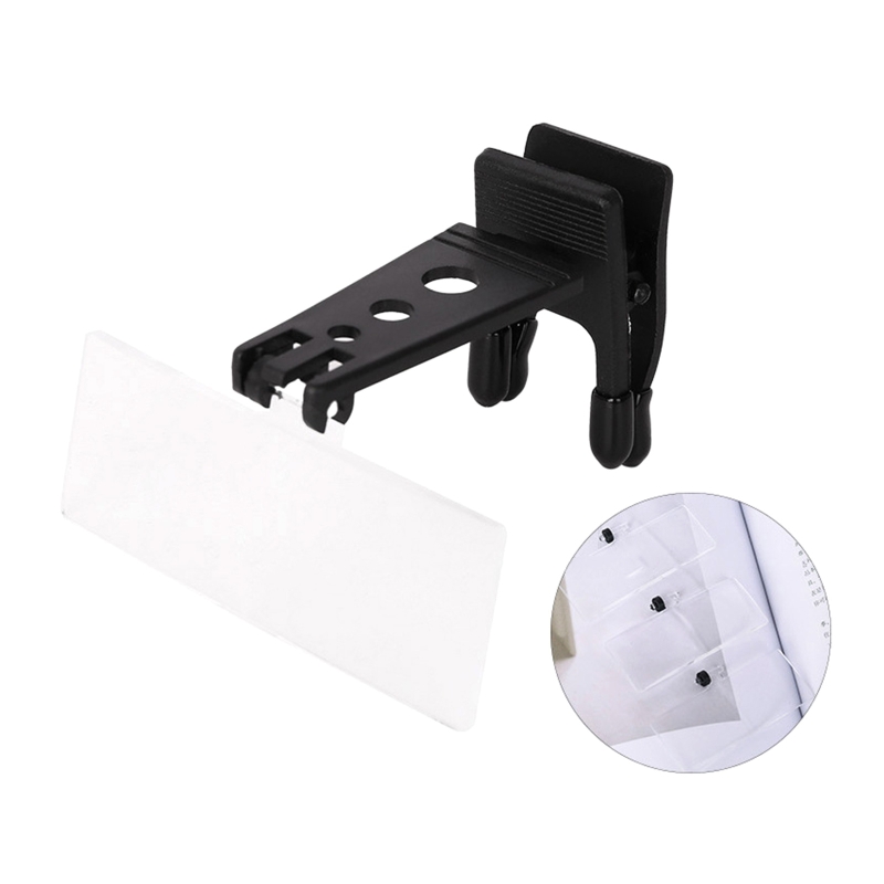 Cap Clip on Magnifying Glass Clip-on Magnifier 1.5x 2.5x 3.5x Flip-Up Glass Compatible with Surgical Laboratory Rapair