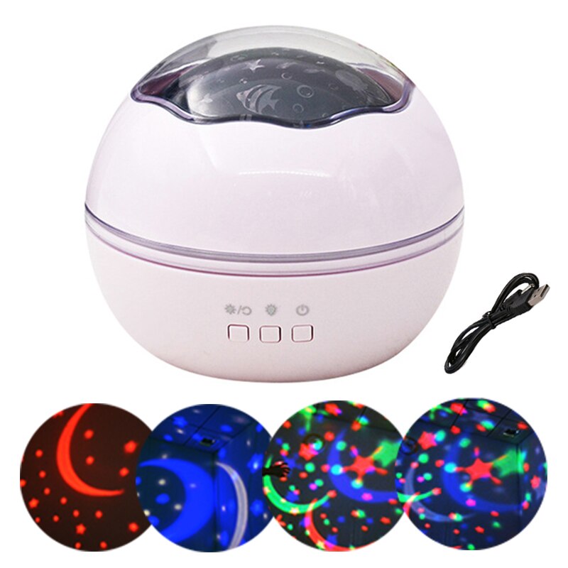 Colorful Starry Sky Projector Blueteeth USB Voice Control Music Player LED Night Light Romantic Projection Lamp Birthday