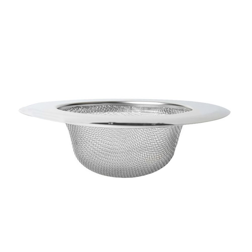 Stainless Steel Bathtub Hair Catcher Stopper Shower Drain Hole Filter Trap Kitchen Metal Sink Strainer: L-Fine Net