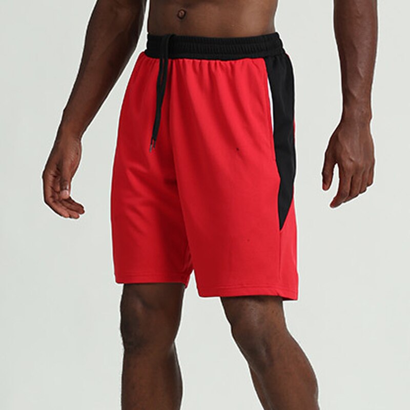 Koord Sport Basketbal Shorts Broek Ademend Sneldrogende Losse Ademend Anti Zweet Running Vijfde Shorts Met Zakken