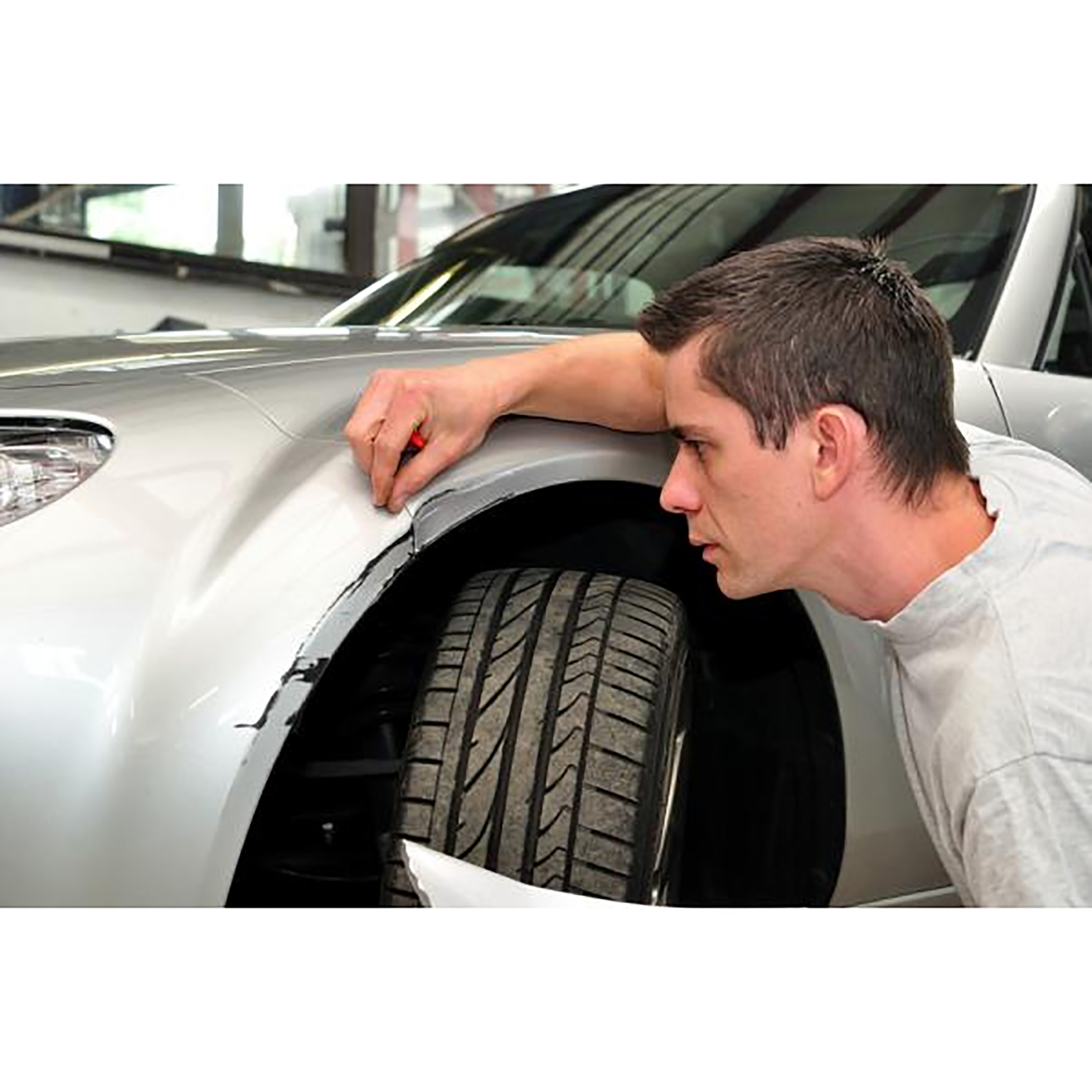 Rotulador Repara Arañazos Pintura Negro Plata Blanco para Coche Pincel Car Scratch Bismark Reparador de Rayaduras de Carrocería DIY