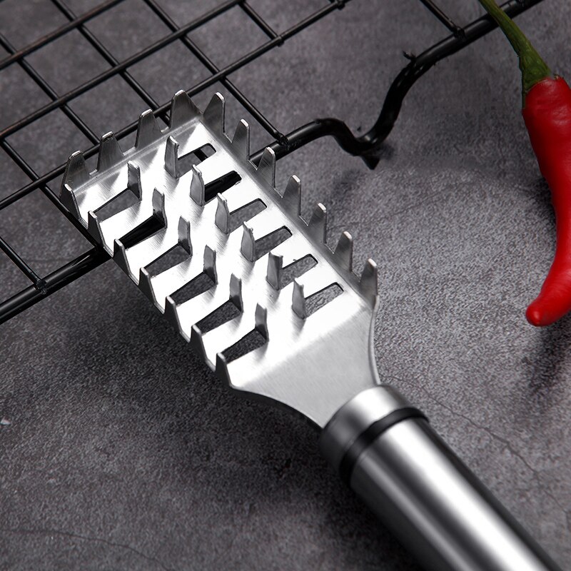 for fish cleaning cleaner fishing stainless steel Fish scaler remover skin clean knife chef Kitchen accessories gadgets tools