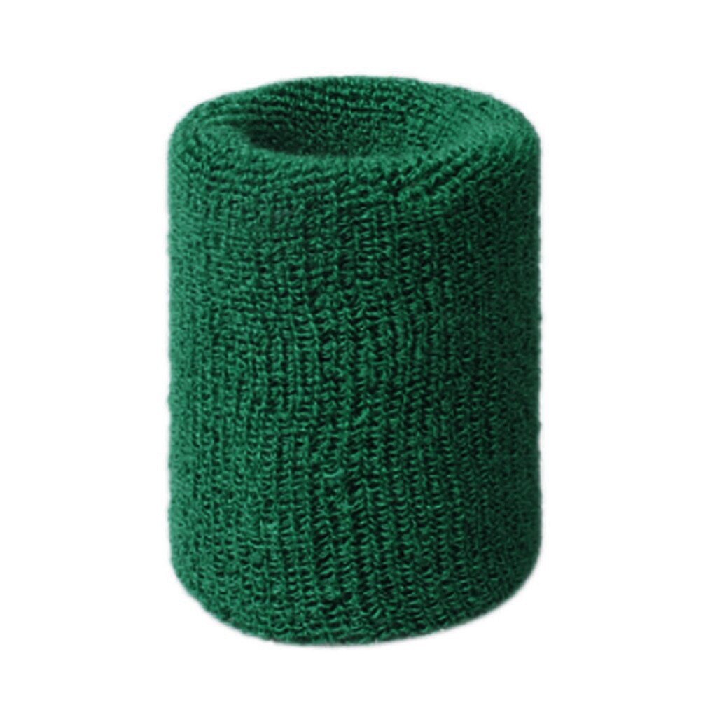 Kleurrijke Sport Zweetband Polsbandjes Katoen Fiber Zweet Wrist Guards Tieners Tennis Hand Band Volleybal Sport Accessoires: A