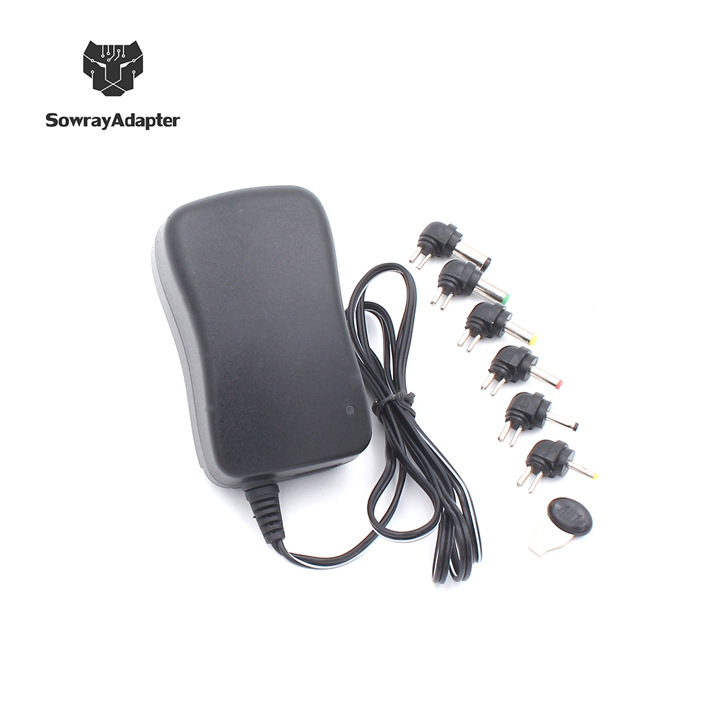 30W 3V 4.5V 5V 6V 7.5V 9V 12V Ac Dc Verstelbare Power adapter Universele Lader Supply Voor Led Light Strip