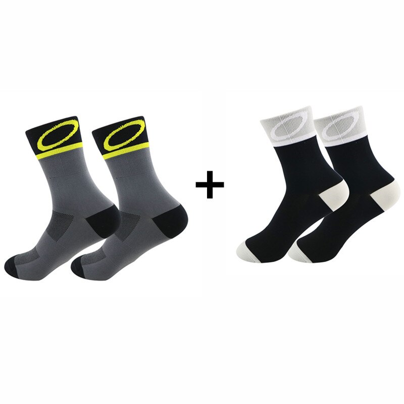 Women Men Sport Cycling Socks Outdoor Camping Hiking Climbing Running Socks: h