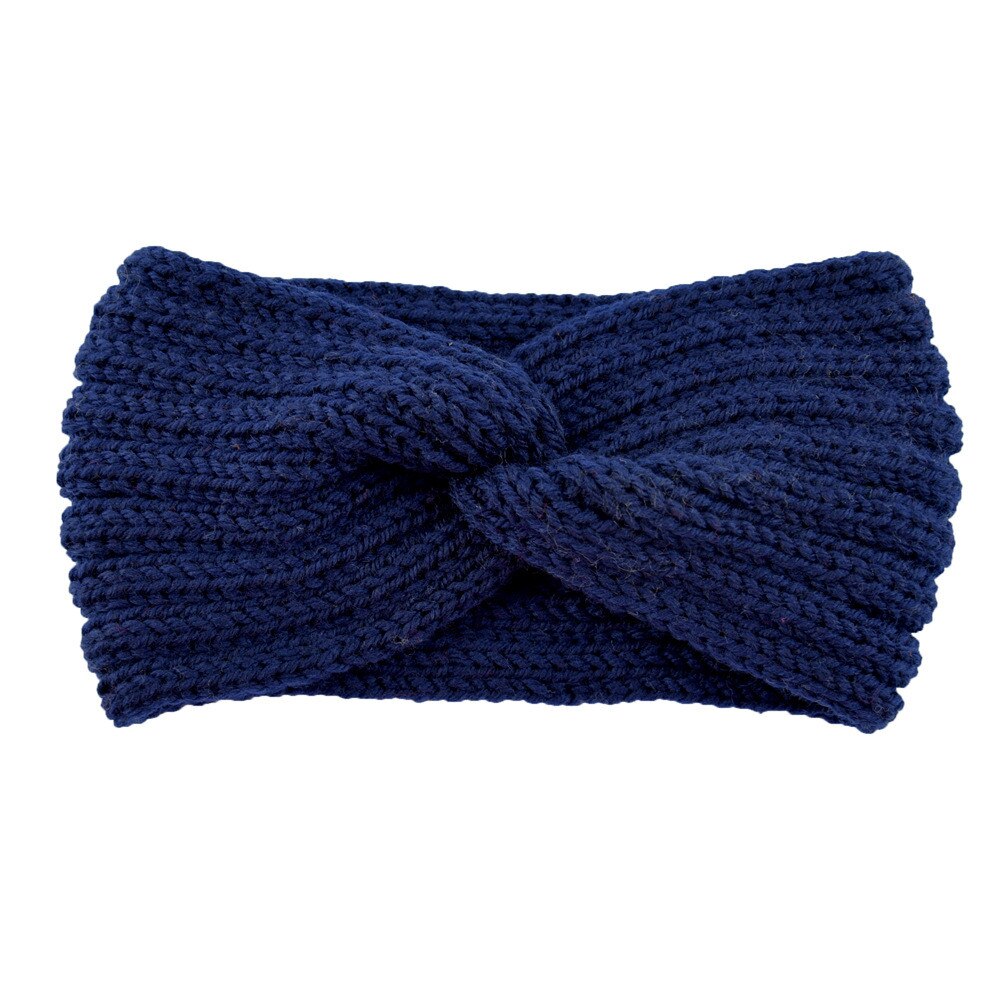 Bandeau tricoté pour femme crochet hiver plus dame bandeau bandeau bandeau: E