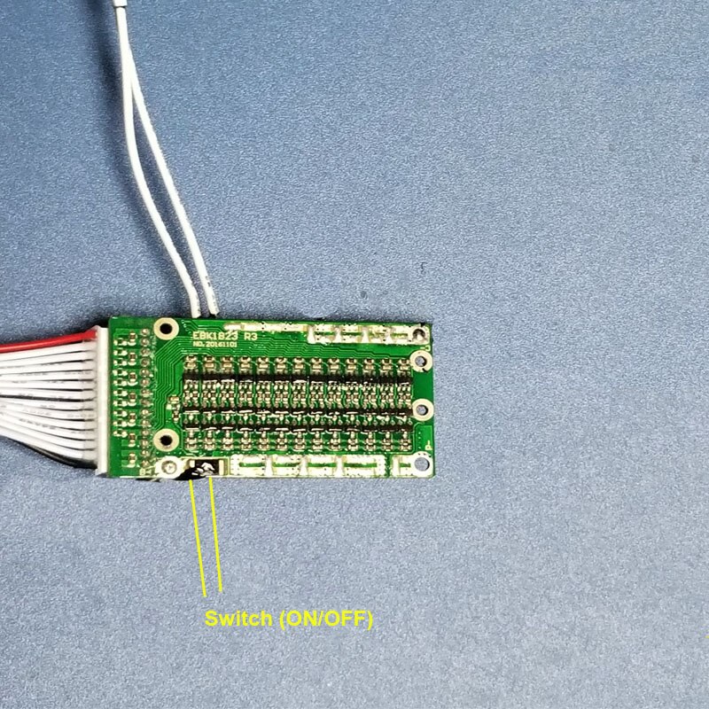 54.6V or 48V small size PCB and BMS for electric kit lithium battery with 20A constant discharge current for e-bike battery