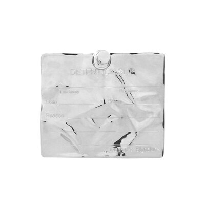 Edy 21SS S925 Ambush Gloeilamp Pin Oorbel Collection Metalen Logo Stud Oorbellen Voor Vrouwen Meisjes Partij Sieraden: T Brooch