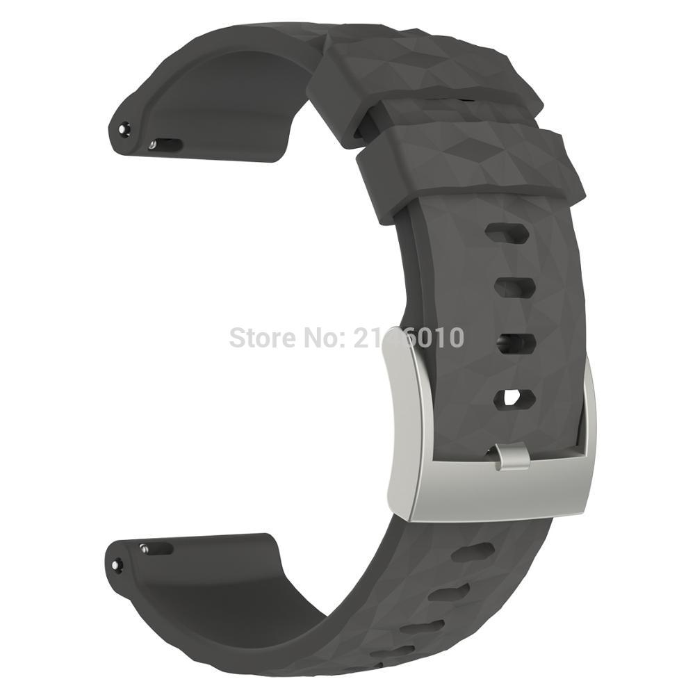 Silikon Ersatz Uhr Band Handgelenk Strap Armband für Suunto 9 D5 D5I Suunto Spartan Sport Handgelenk HR Baro Traverse Smartwatch