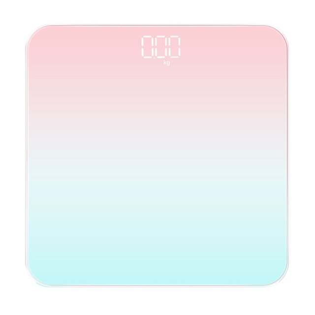 Led Digitale Bad Schaal Weegschalen Smart Body Weegschaal Badkamer Body Scale Floor Schalen Glas: Default Title