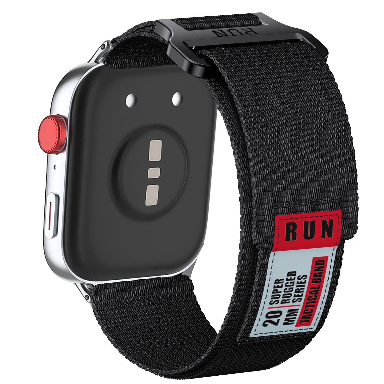 Correa de nailon Trail Loop para Huawei Watch Fit 3, pulsera deportiva para Huawei Watch Fit 3 2, Correas elásticas para reloj inteligente: XXL / Gris púrpura