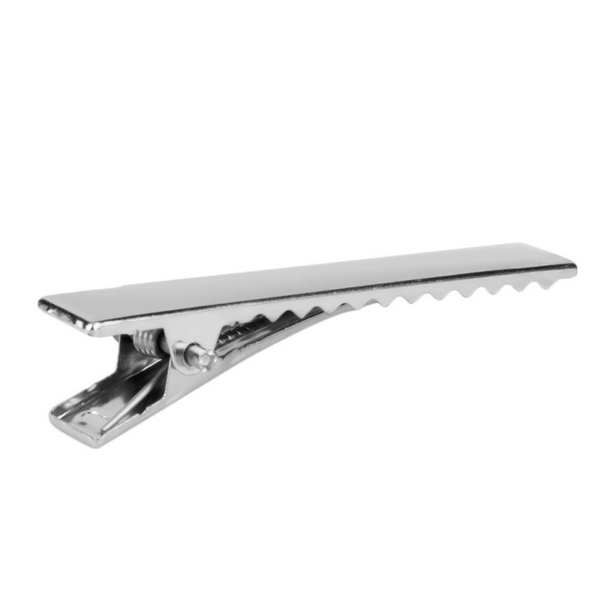 20 pièces Pinces À Cheveux Barrettes Chapeaux Inoxydable Coiffure Clips Pince Salon Épingles À Cheveux Accessoires De Cheveux bricolage Outils De Coiffure