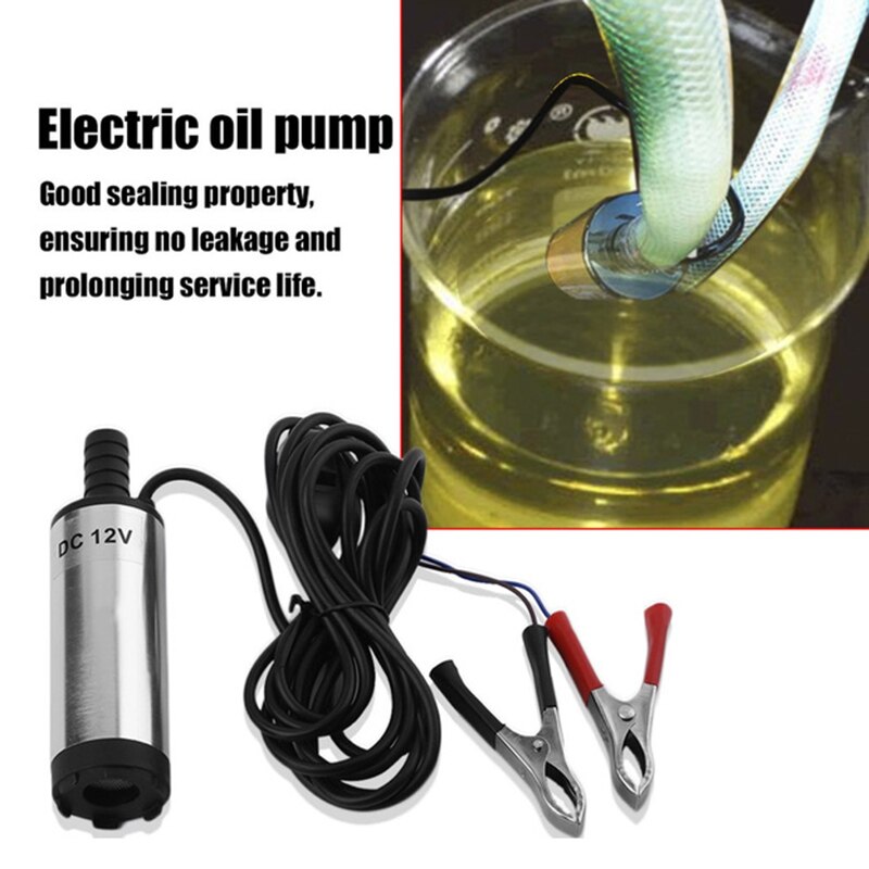 12V/24V Electric Fuel Transfer Pumps Electric Water Pump For Cars Motorcycles Durable Pump For Water Bomba De Agua