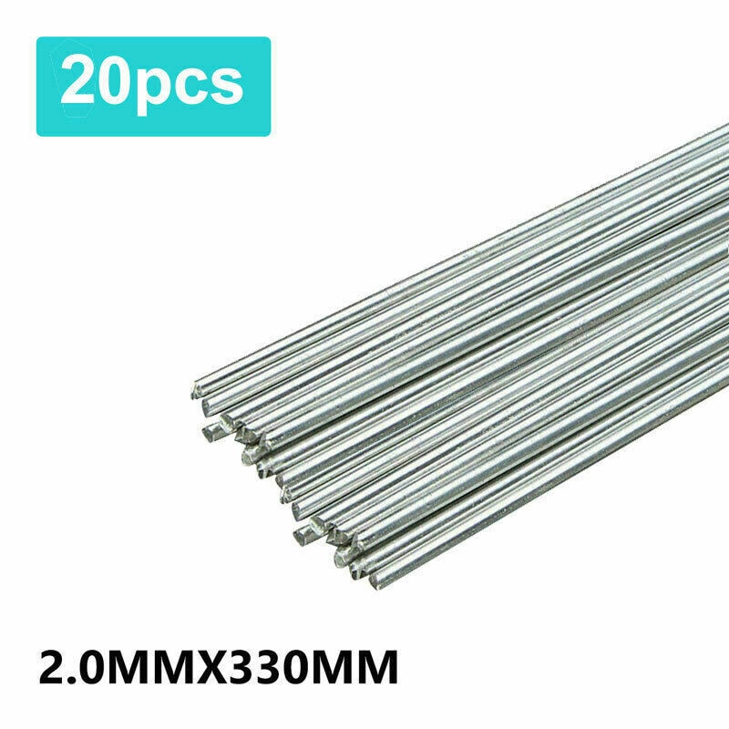 10/20Pcs Durafix Aluminium Welding Rod Brazing Soldering Low Temperature 1.6/2mm Aluminium Welding Rods