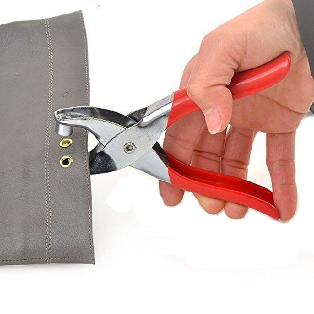 Botón de ojal para ajuste de bolsa de tela para zapatos, alicate, cinturón de cuero, herramienta de mano para el hogar, remache de ajuste de presión para coche