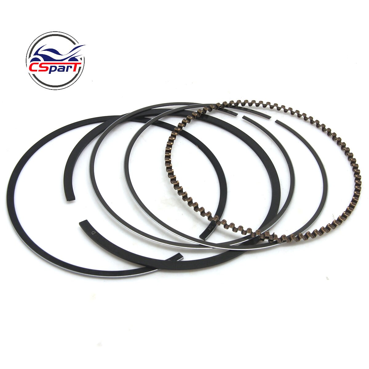 Kit de anillos de pistón de 52,4 MM y 13MM, piezas de motos Dirt Pit, 125CC, 1P52FMI, para YX125, Locin, PBR, Dax, Monkey: Ring