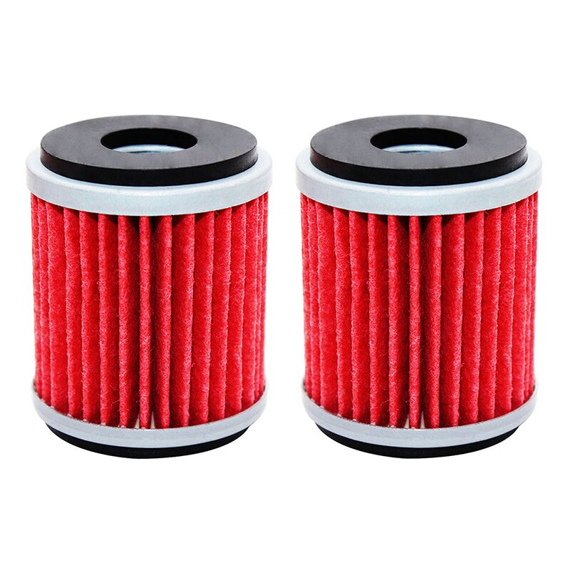 Motorcycle Oil Filter For Yamaha CZD300 XMAX 292 T110 Crypton 110 Beta 125 RR Enduro/Motard 125 TM 250 4T 249 TM 450 4: 2pcs