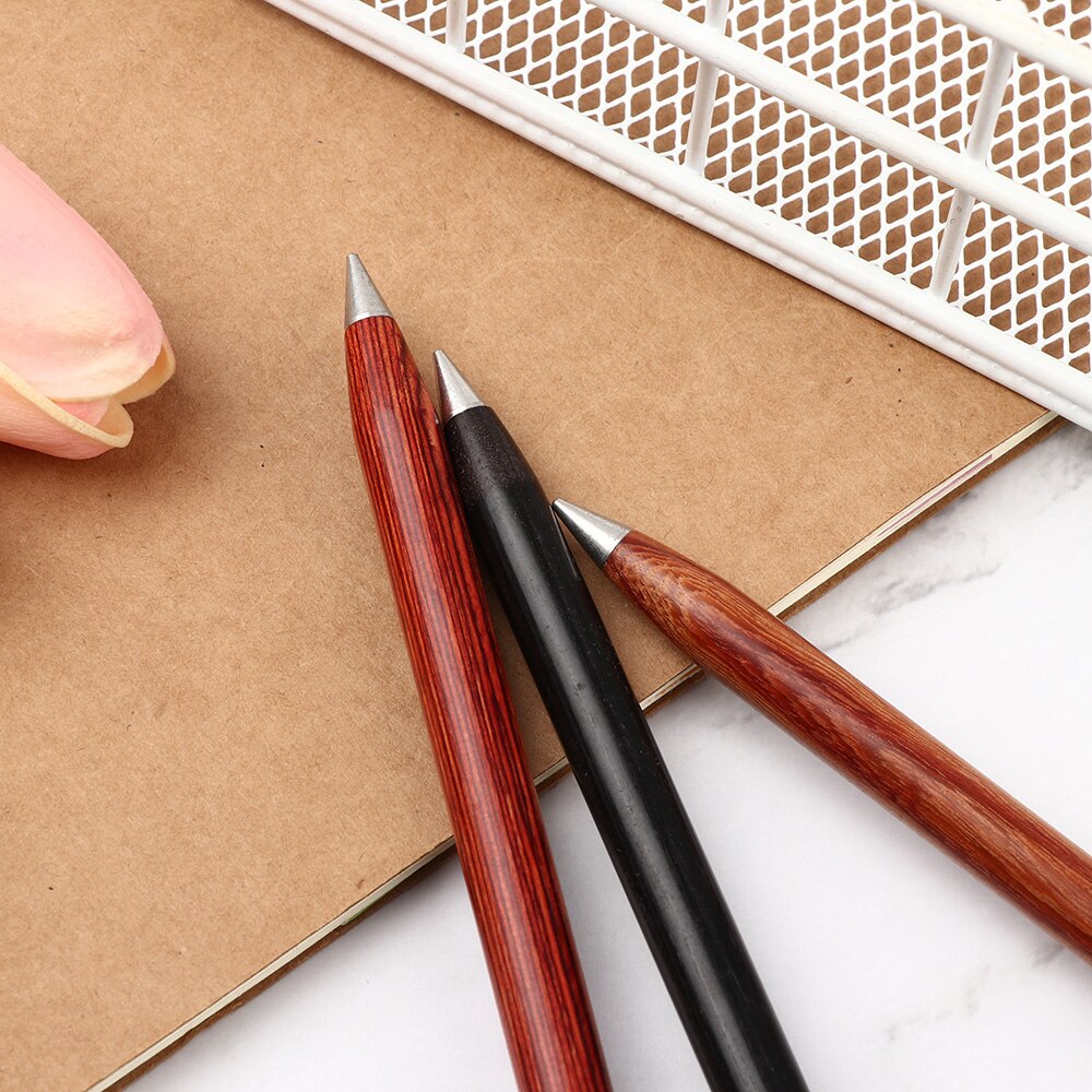 Durable Unlimited Writing Inkless Pen HB Eternal Pencil Wood Penholder Office Supplies School Stationery Drawing Sketch Tool