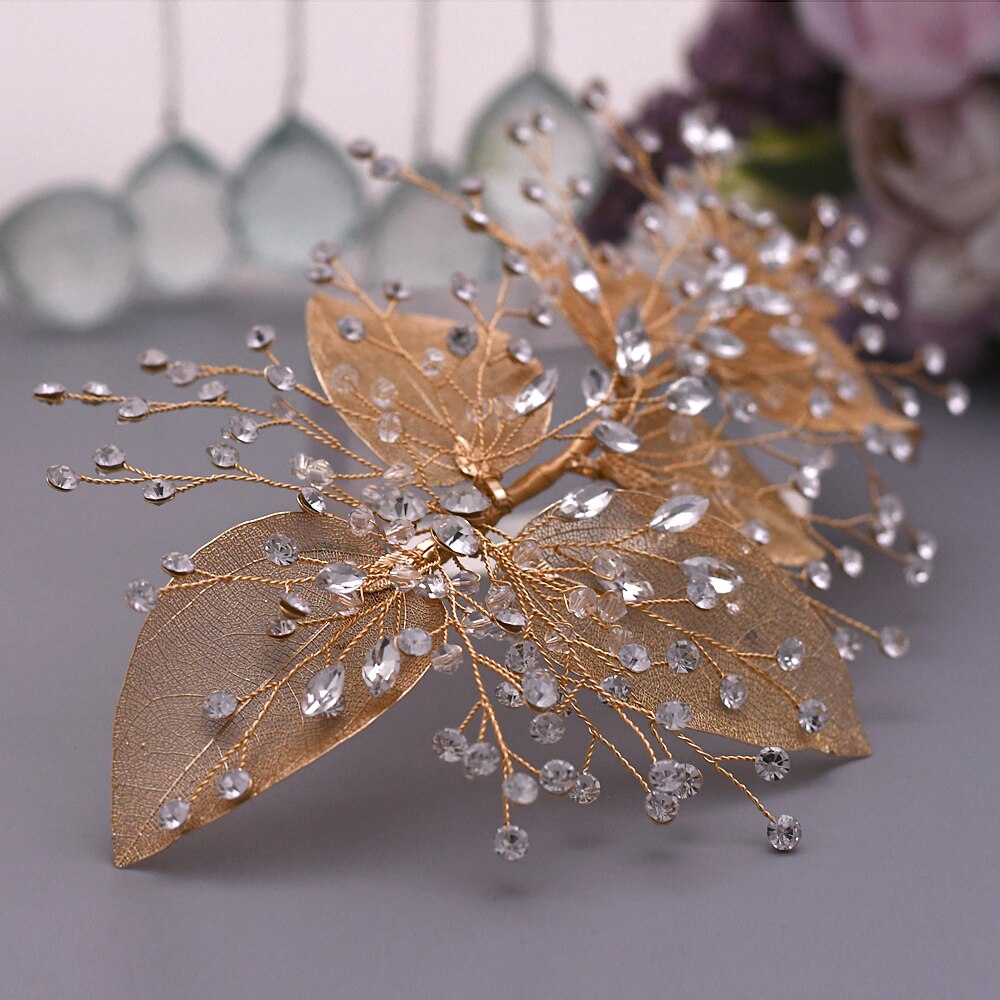 Trixy  h285 bruidskroon en tiara's bruidshaaraccessoires sieraden hoofdversieringen voor vrouwen bruidsclips voor bruidsmeisjes