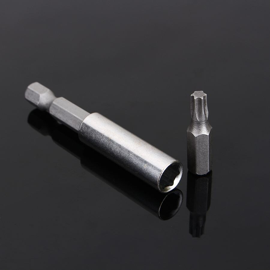 33pc Star Hex Key Torx Tamperproof 1/4" 6.35mm Screwdriver Kit Security Tamper Proof Bit Set