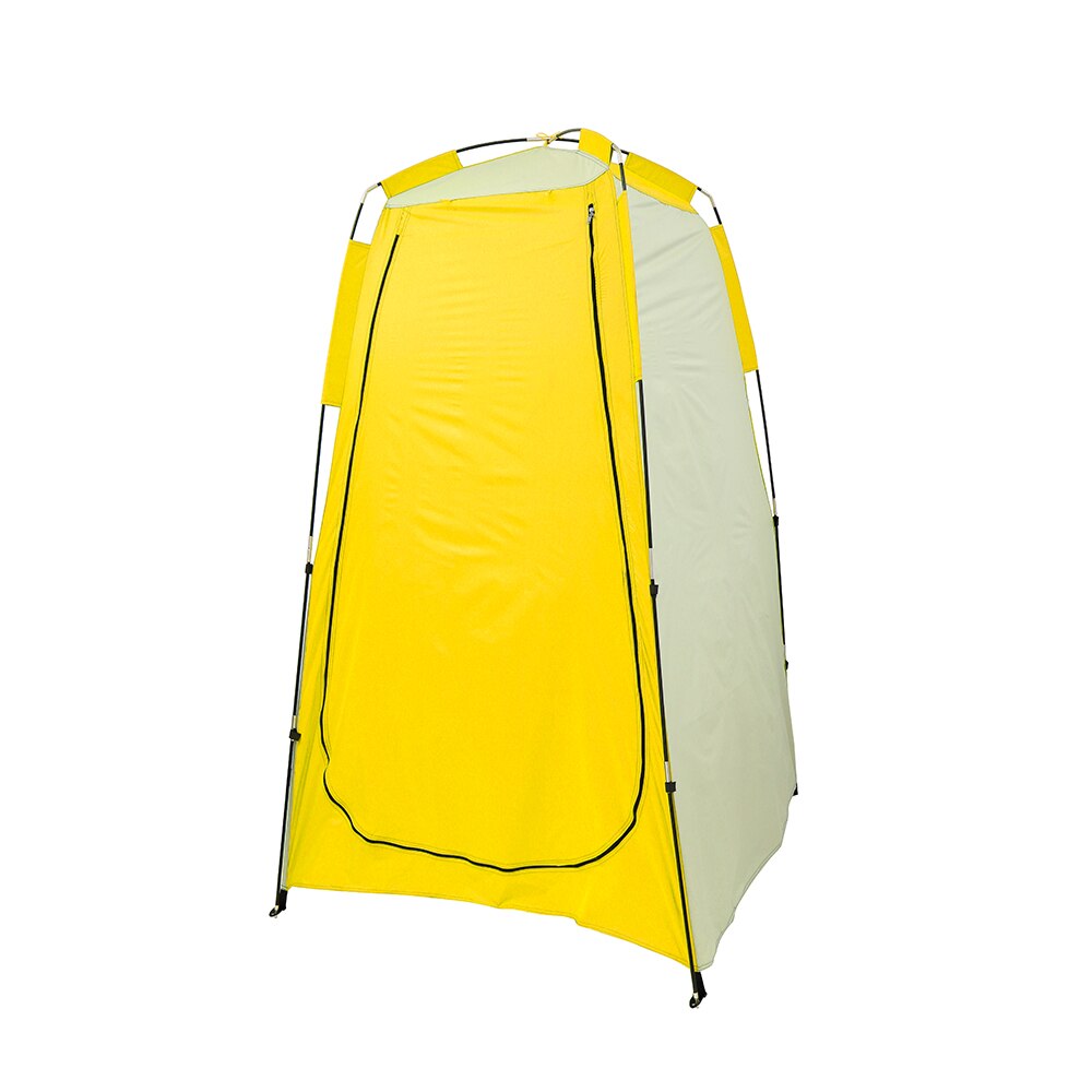 Camping Tent Shelter Privacy Shower Toilet Bath Portable Waterproof Changing Fitting Room for Outdoor Beach: Yellow