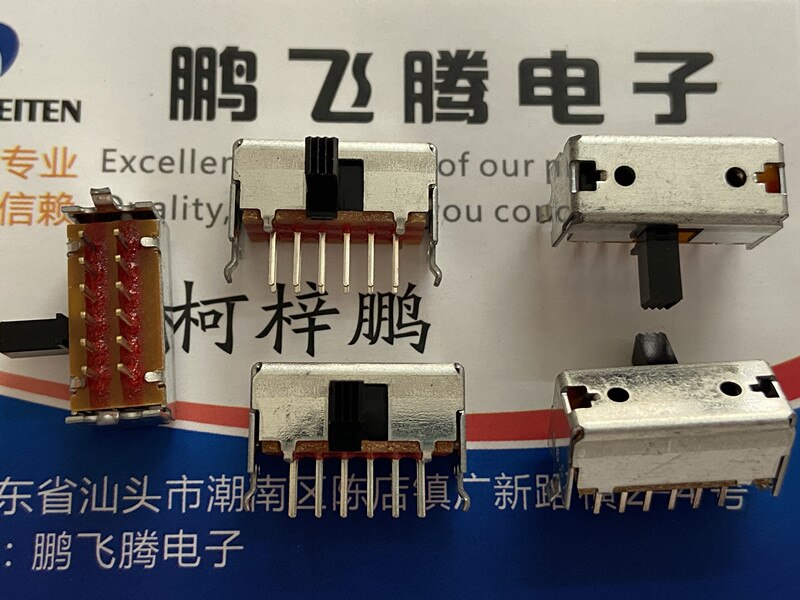 1Stck Japan Alpen SSSF141000 kippschalter 12 füße 2 getriebe gerade stecker seite zifferblatt schiebe gürtel halterung horizontale