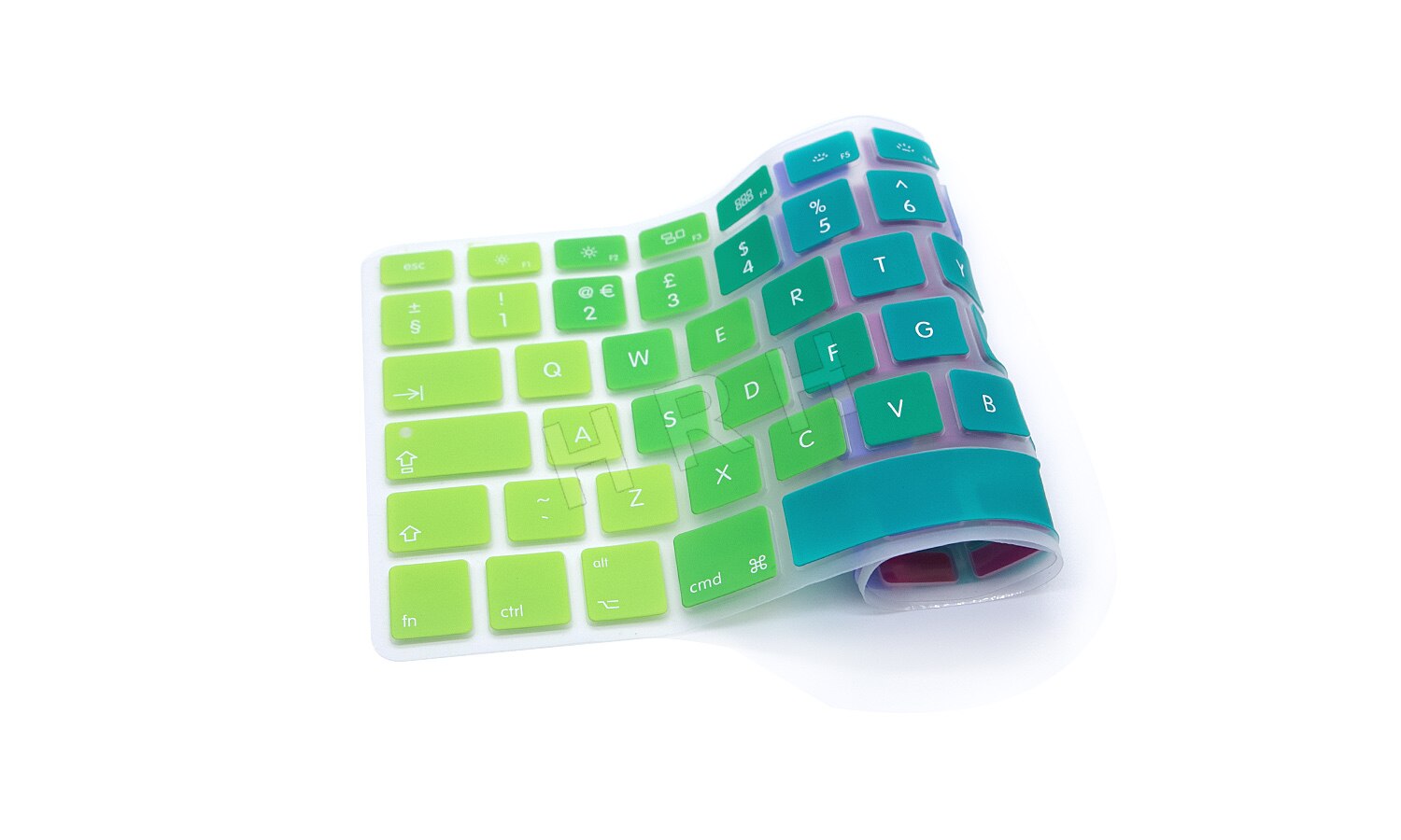 Soft Rainbow Keyboard Skin for Macbook Air 13 A1466 EU Keyboard Cover Silicon For Macbook Air 13 Rainbow Keyboard Film Skin