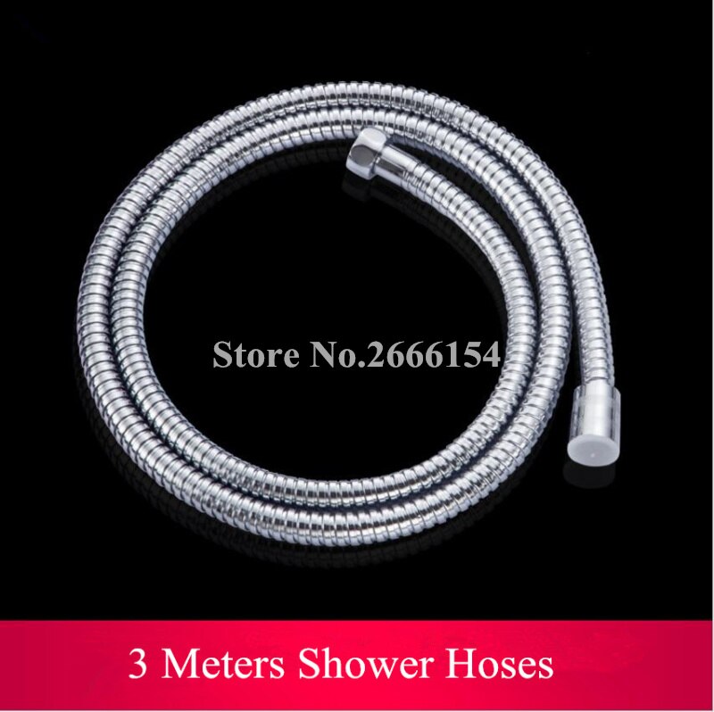 Accesorios de baño, manguera de ducha antigiro 1,5 m/2m/3m manguera de agua de baño de cabezal de ducha cromado a prueba de explosiones de acero inoxidable: Púrpura