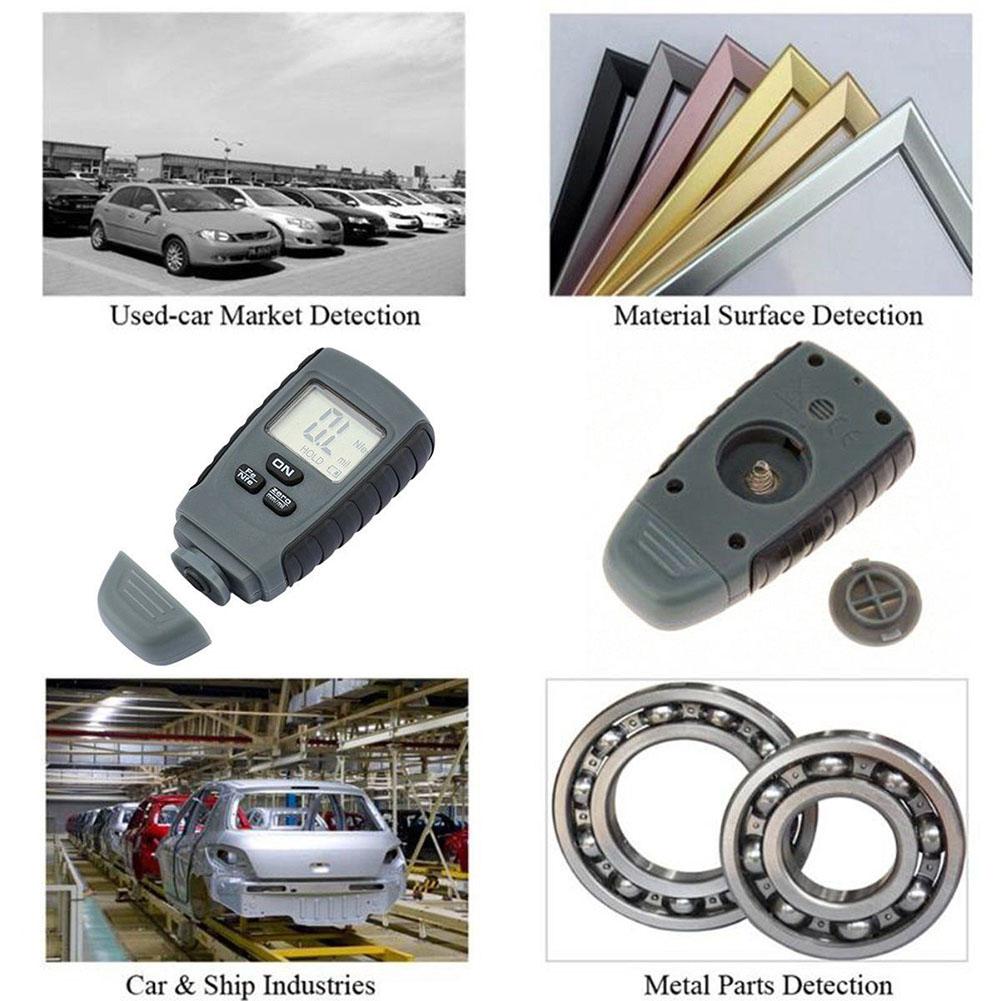 GloryStar LCD numérique Auto voiture peinture revêtement épaisseur testeur mesure jauge mètre RM660