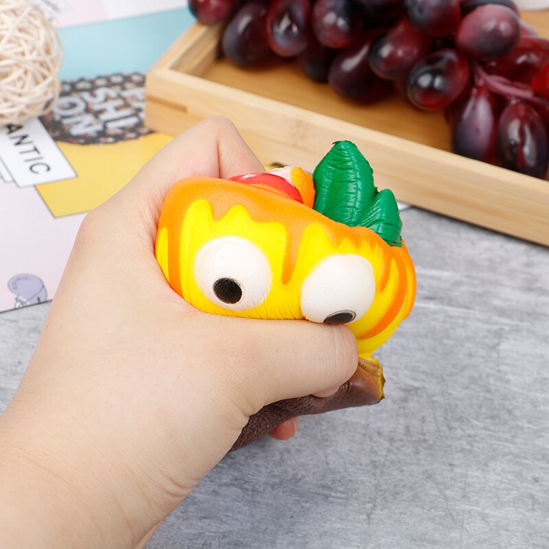 Slow Rebound Simulation Decompression Food Watermelon Cake Squeeze Toy Slow Rising Decompression Toys Funny Children