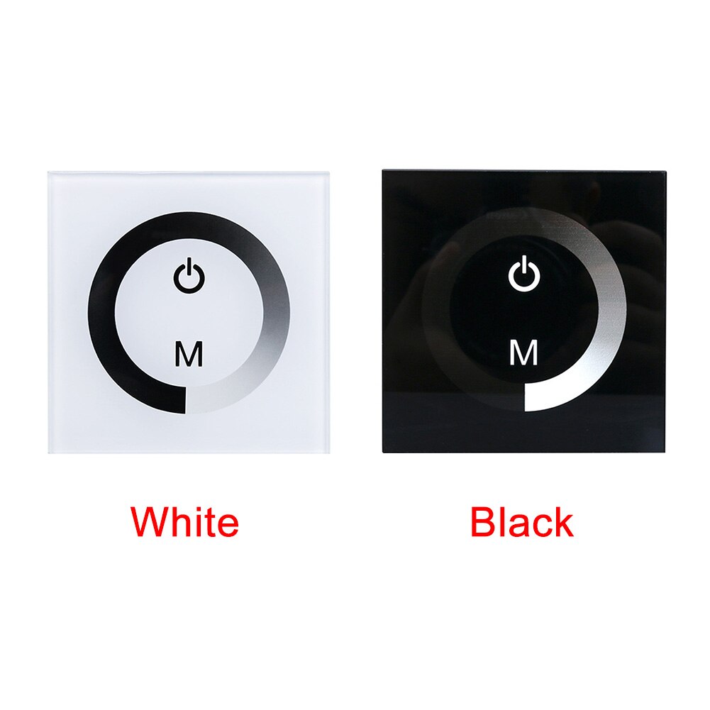 DC 12V-24V Easy Install LED Light Touch Panel Practical Adjustable Stable Universal Control Wall Mounted Sensitive Dimmer Glass