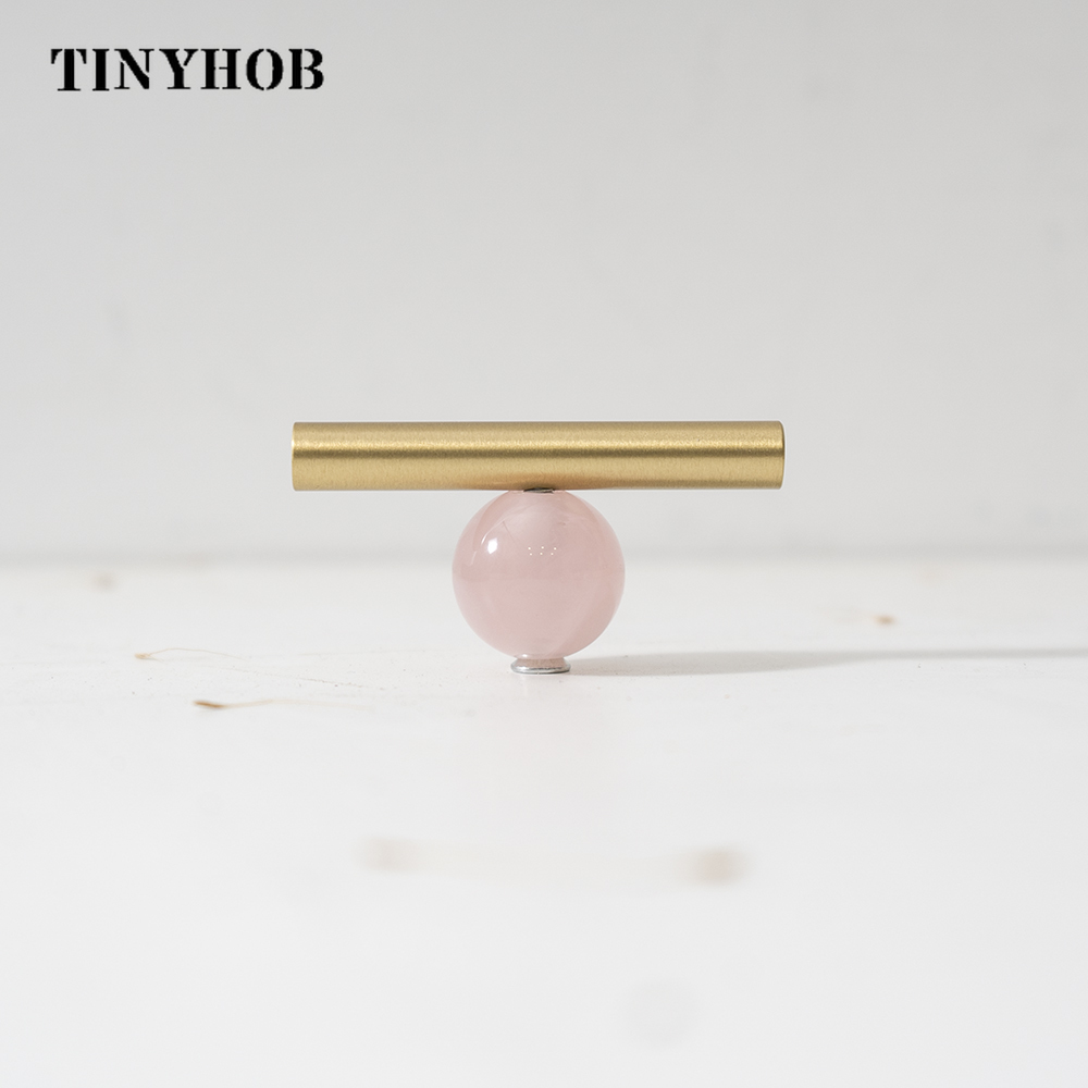 Tinyhob Möbelknopf aus natürlichem grünem Marmor und Durcheinander mit Erzähler/Griffen für Schränke und Schubladen, Knöpfe, Kleiderschrankgriffe