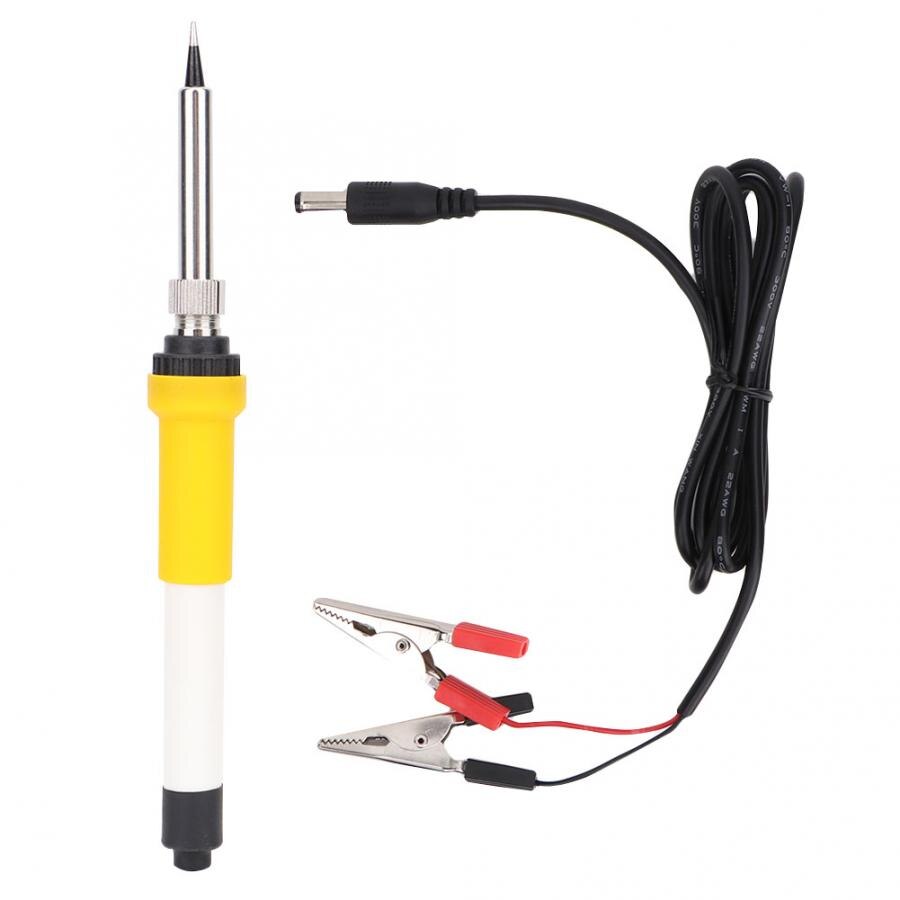 Soldering Tool Soldering Alinory DC 12V 60W Portable Car Auto Clip Powered Electric Soldering Iron Soldering